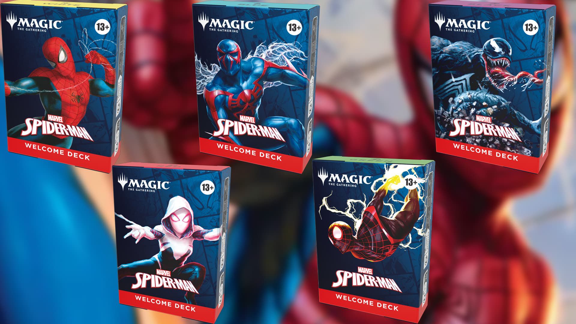 Learn how MTG colors on Spider-Man cards influence deck building in the Marvel Magic crossover set.