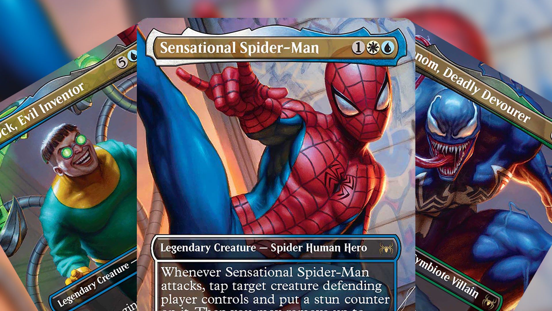 Get the basics of the Spider-Man MTG crossover, including hero cards, booster products, and Marvel Magic set details.